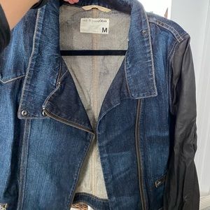 Rag and Bone Jean Leather Jacket
